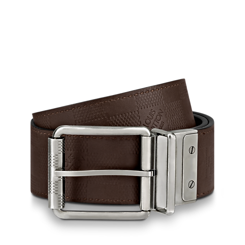 Cinturón Damier Reversible 40MM Piel Damier Infini Hombre Accesorios Cinturones | LOUIS VUITTON (Zoom de producto)