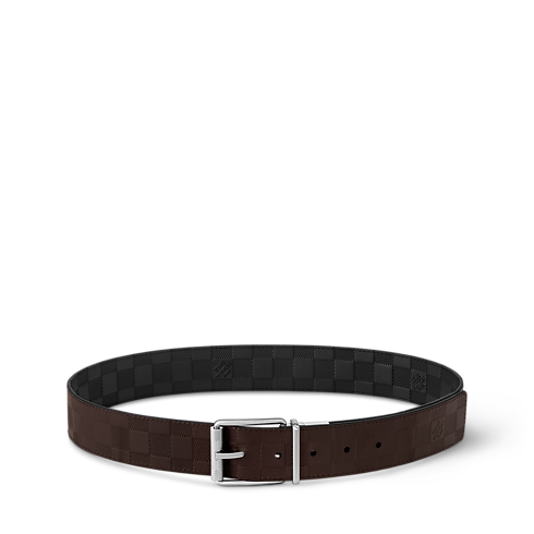 Cinturón Damier Reversible 40MM Piel Damier Infini Hombre Accesorios Cinturones | LOUIS VUITTON (Zoom de producto)