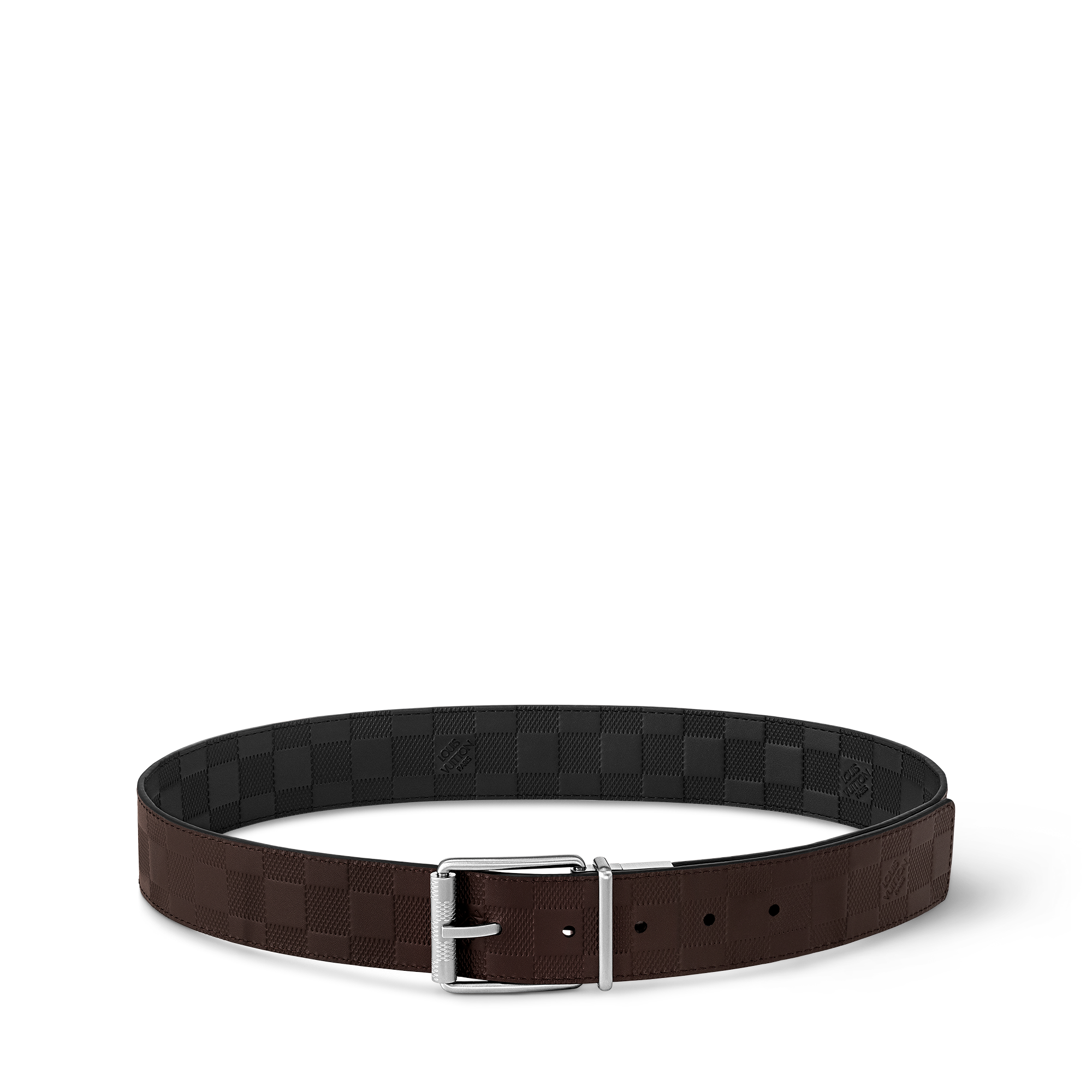 Cinturón Damier Reversible 40MM Piel Damier Infini Hombre Accesorios Cinturones | LOUIS VUITTON (Zoom de producto)