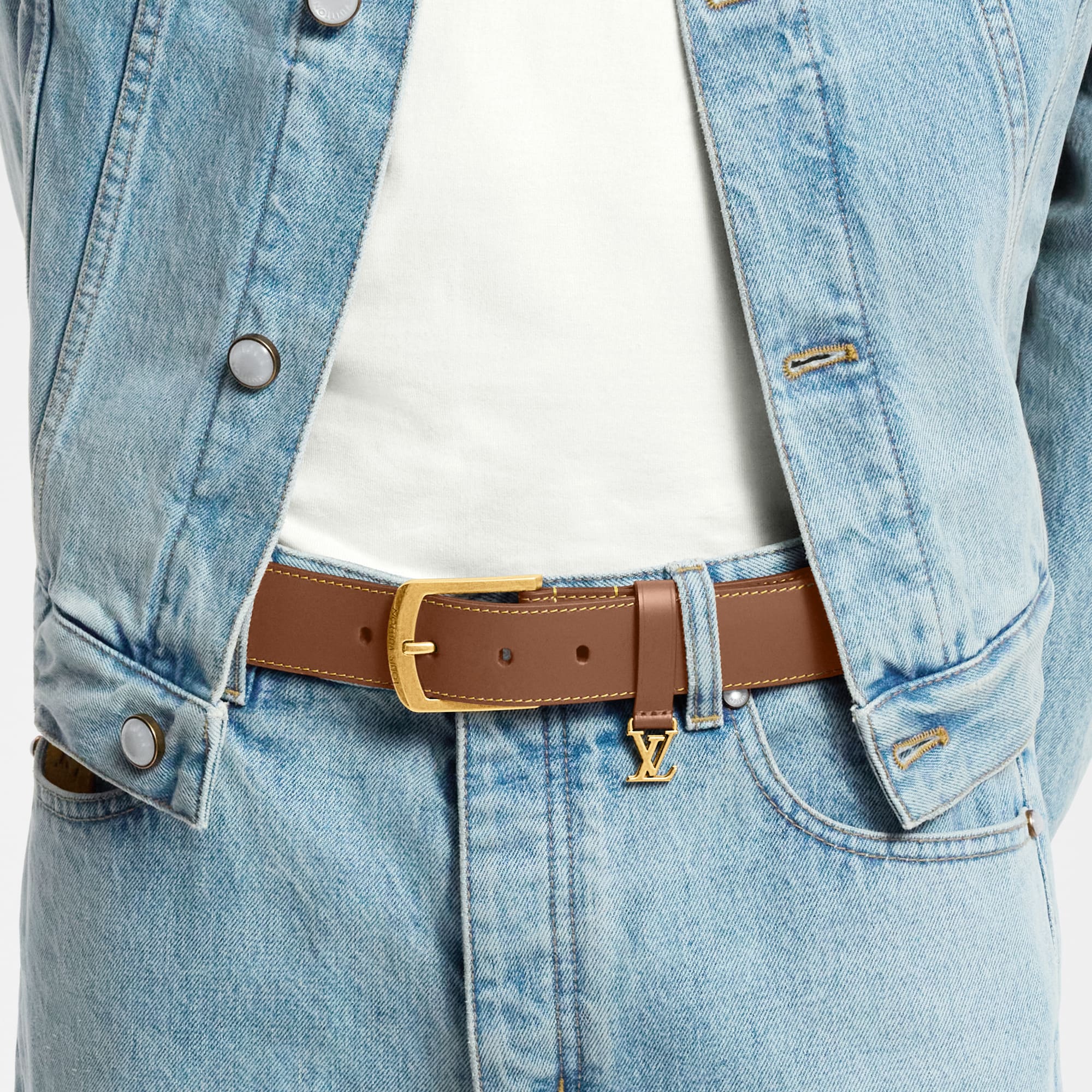 Cinturón Everyday Pin de 3,5 cm  Hombre Accesorios Cinturones | LOUIS VUITTON (Zoom de producto)
