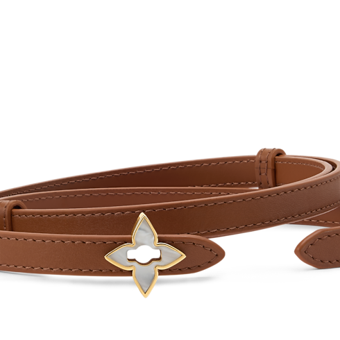 Cinturón Flower Lock de 12 mm Mujer Accesorios Cinturones | LOUIS VUITTON (Zoom de producto)