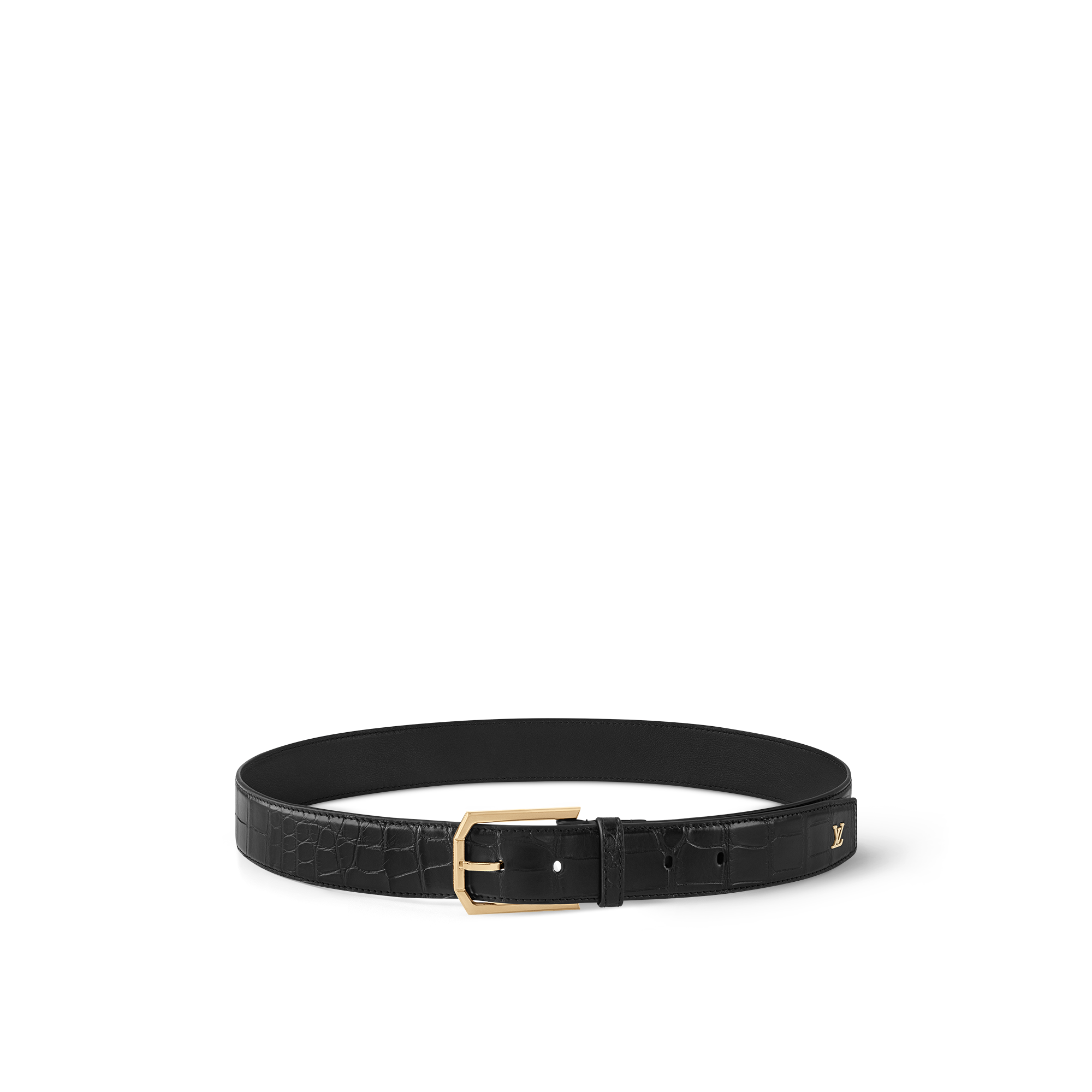 Cinturón Heritage de 3,5 cm Mate Crocodilien Hombre Accesorios Cinturones | LOUIS VUITTON (Zoom de producto)