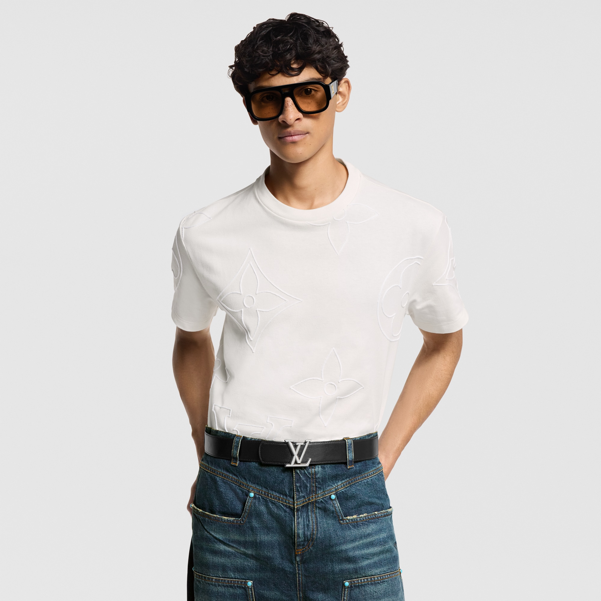 Cinturón LV Dimension de 4 cm Otros pieles Hombre Accesorios Cinturones | LOUIS VUITTON (Zoom de producto)