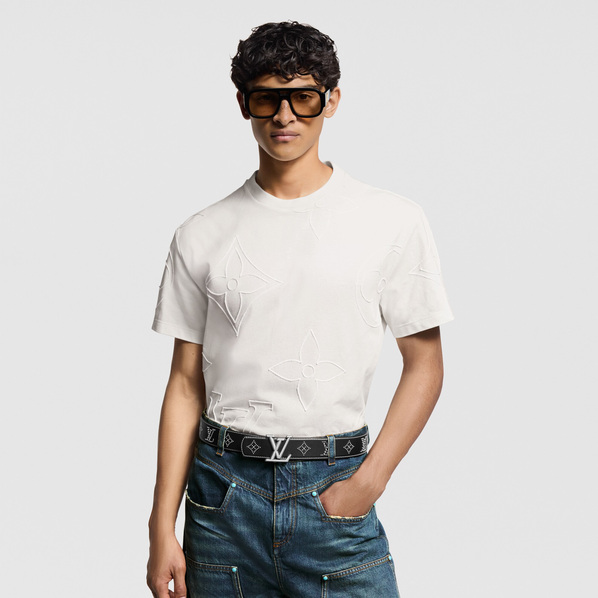 Cinturón LV Dimension de 4 cm Otros pieles Hombre Accesorios Cinturones | LOUIS VUITTON (Zoom de producto)