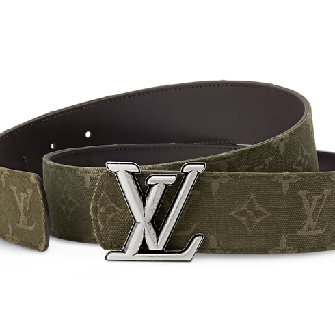Cinturón LV Dimension Monogram Surplus Jacquard de 4 cm G77 Hombre Accesorios Cinturones | LOUIS VUITTON (Zoom de producto)