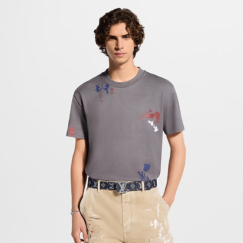 Cinturón LV Initiales Monogram Denim de 4 cm Monogram Denim Hombre Accesorios Cinturones | LOUIS VUITTON (Zoom de producto)