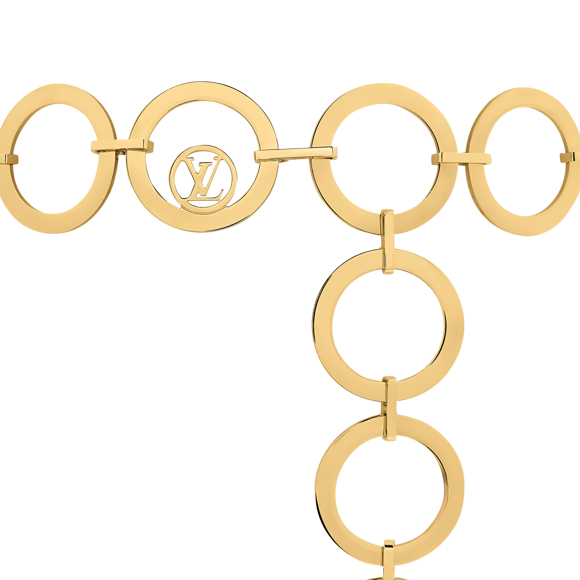 Cinturón LV Loop Chain  Novedades Para mujer Novedades | LOUIS VUITTON (Zoom de producto)