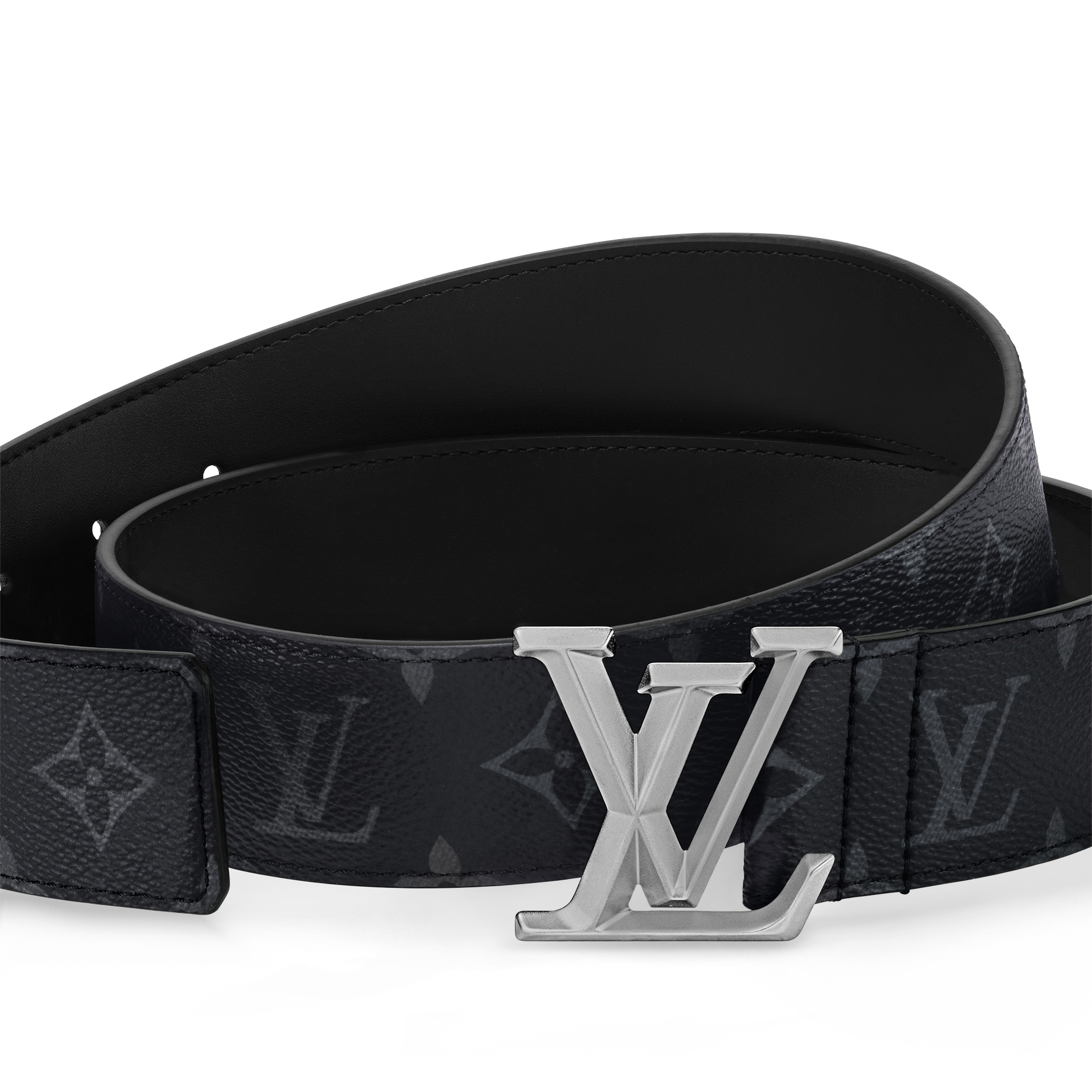Cinturón LV Pyramide de 4 cm Lona Monogram Eclipse Hombre Accesorios Nuevo esta temporada | LOUIS VUITTON (Zoom de producto)