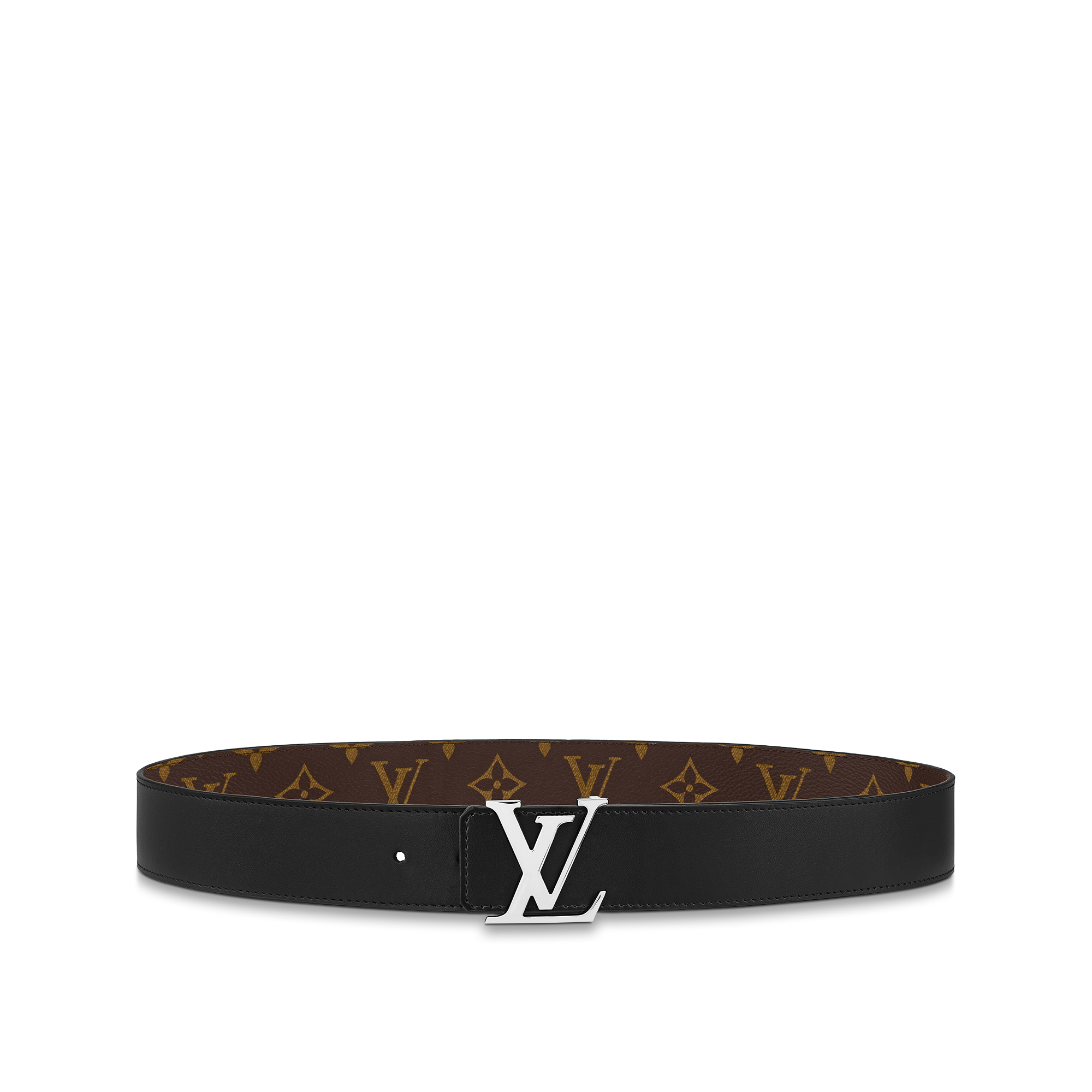 Cinturón Monogram reversible LV Initiales Lona Monogram Macassar Hombre Accesorios Cinturones | LOUIS VUITTON (Zoom de producto)