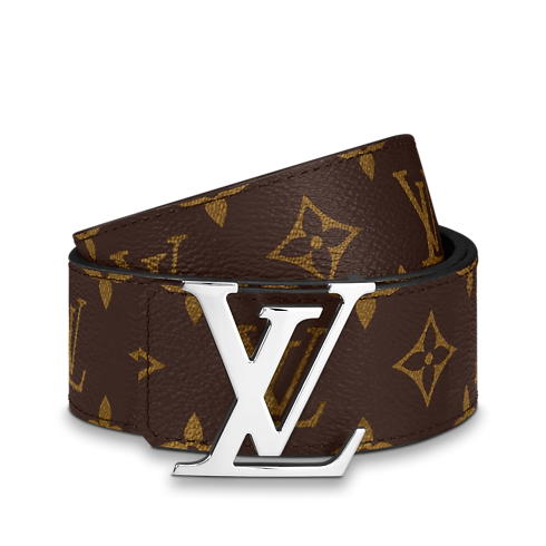 Cinturón Monogram reversible LV Initiales Lona Monogram Macassar Regalos Regalos de San Valentín para él } | LOUIS VUITTON (Zoom de producto)