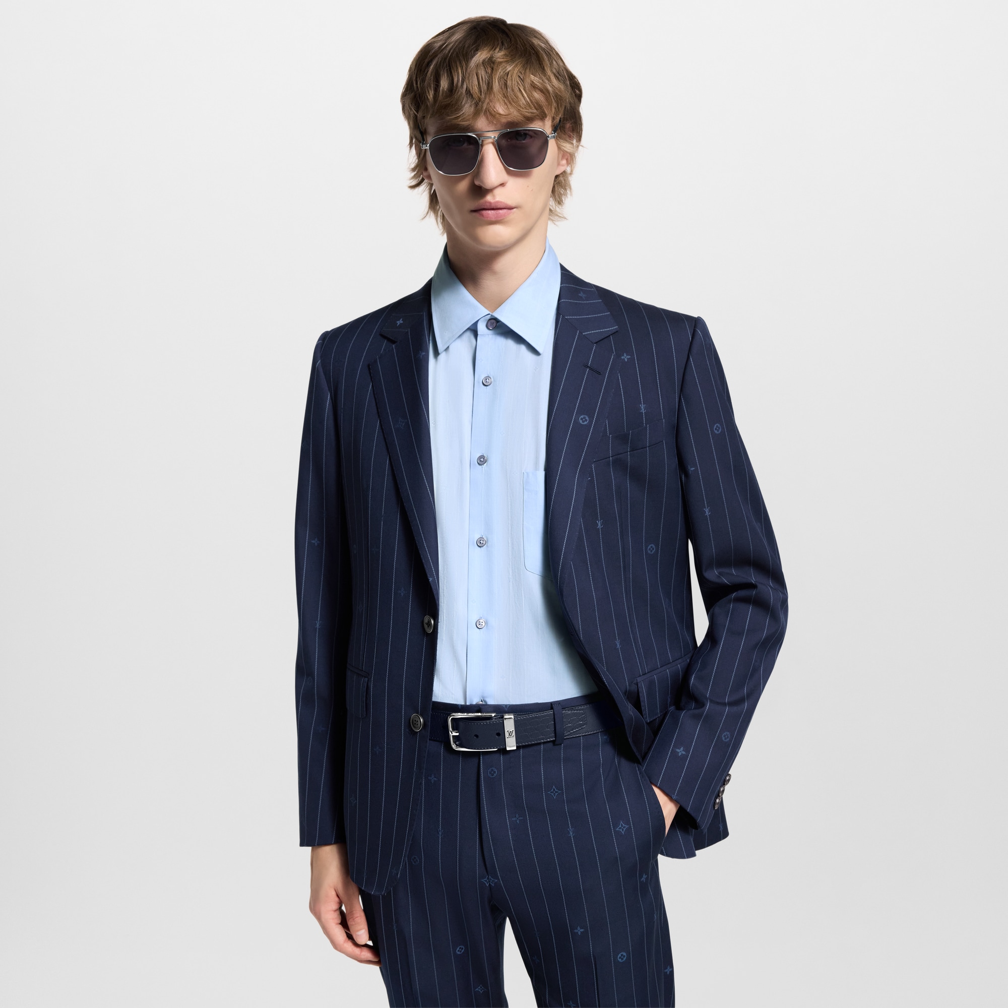 Cinturón Pont Neuf de 3,5 cm  Hombre Accesorios Cinturones | LOUIS VUITTON (Zoom de producto)