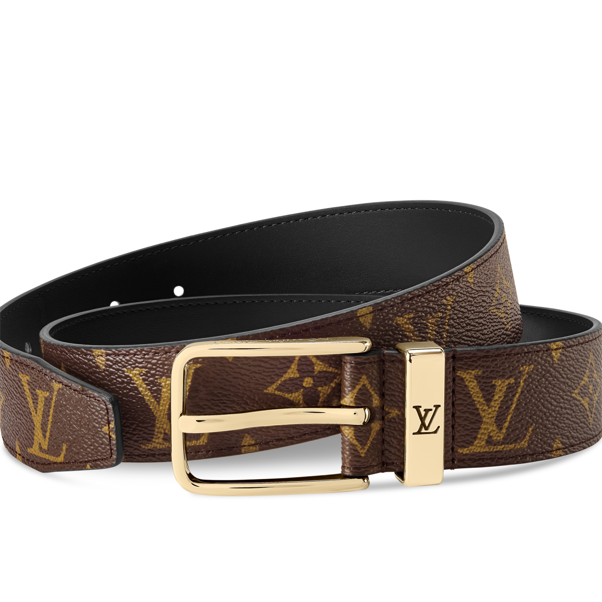 Cinturón Pont Neuf Monogram de 3,5 cm  Hombre Accesorios Cinturones | LOUIS VUITTON (Zoom de producto)