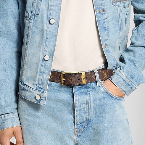 Cinturón Pont Neuf Monogram de 3,5 cm Hombre Accesorios Cinturones | LOUIS VUITTON (Zoom de producto)