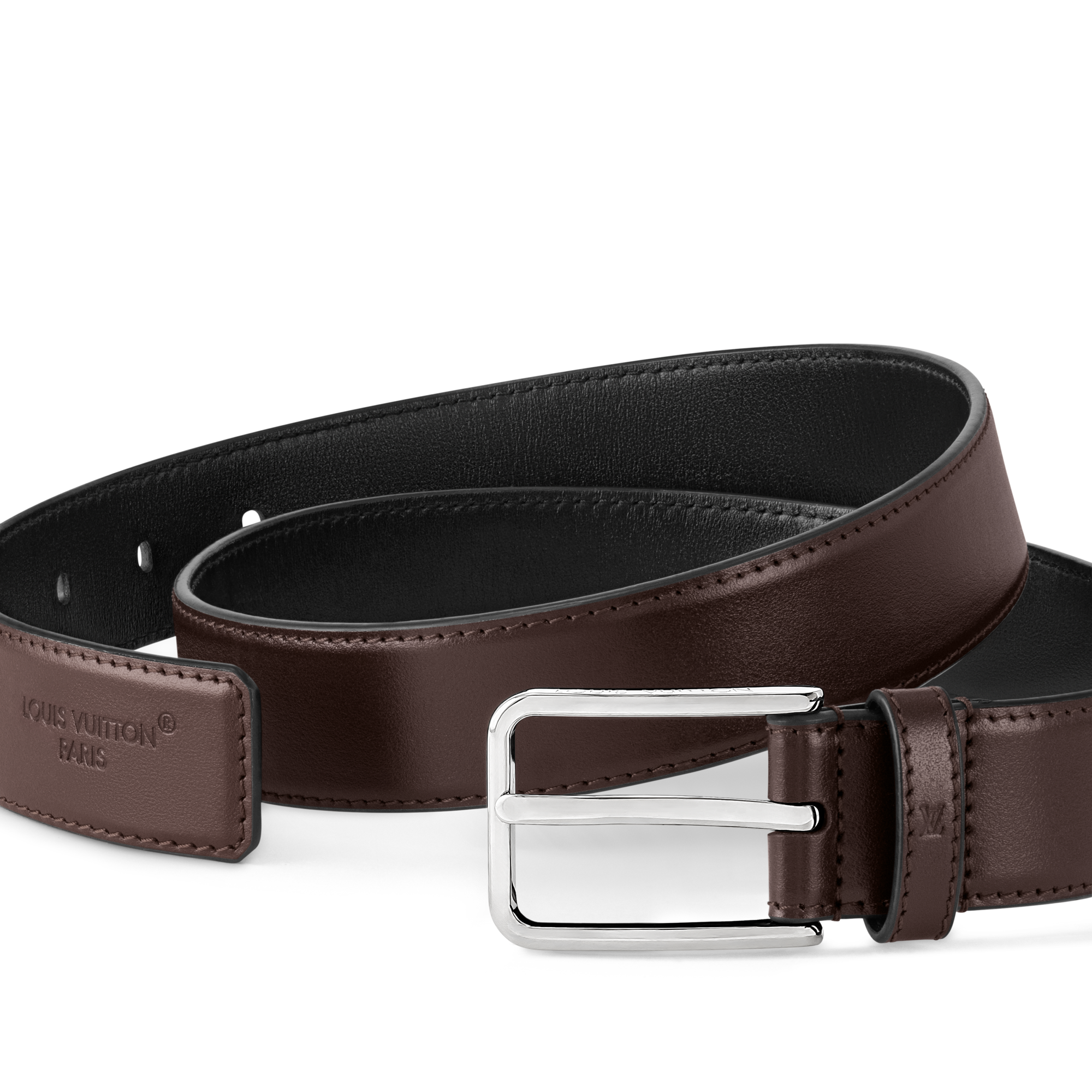 Cinturón Pont Neuf Slim de 3 cm  Hombre Accesorios Cinturones | LOUIS VUITTON (Zoom de producto)
