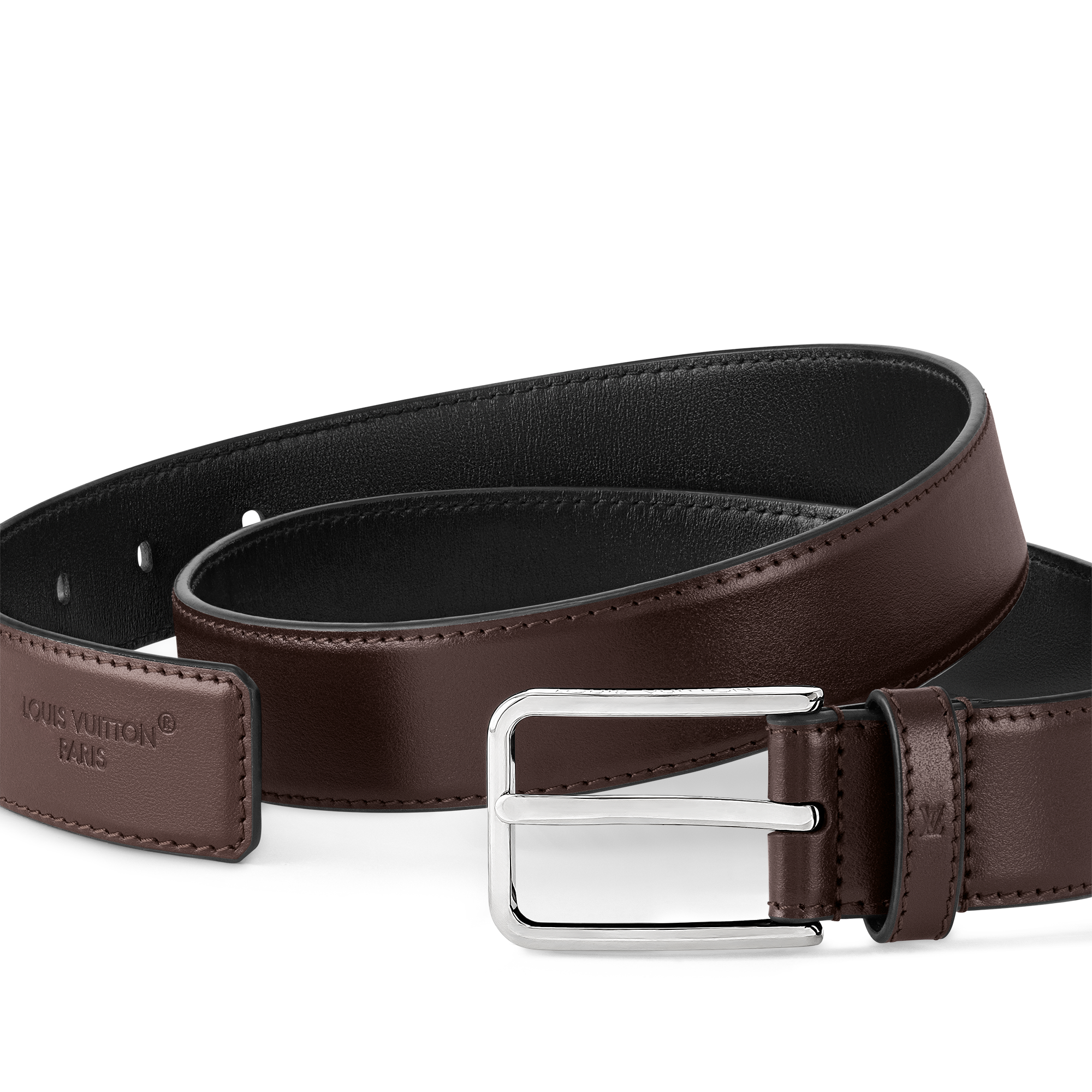 Cinturón Pont Neuf Slim de 3 cm  Hombre Accesorios Cinturones | LOUIS VUITTON (Zoom de producto)
