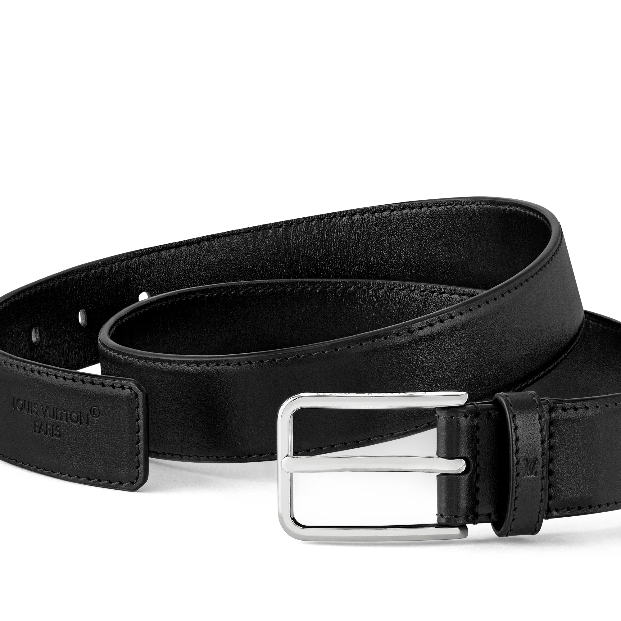 Cinturón Pont Neuf Slim de 3 cm  Hombre Accesorios Cinturones | LOUIS VUITTON (Zoom de producto)