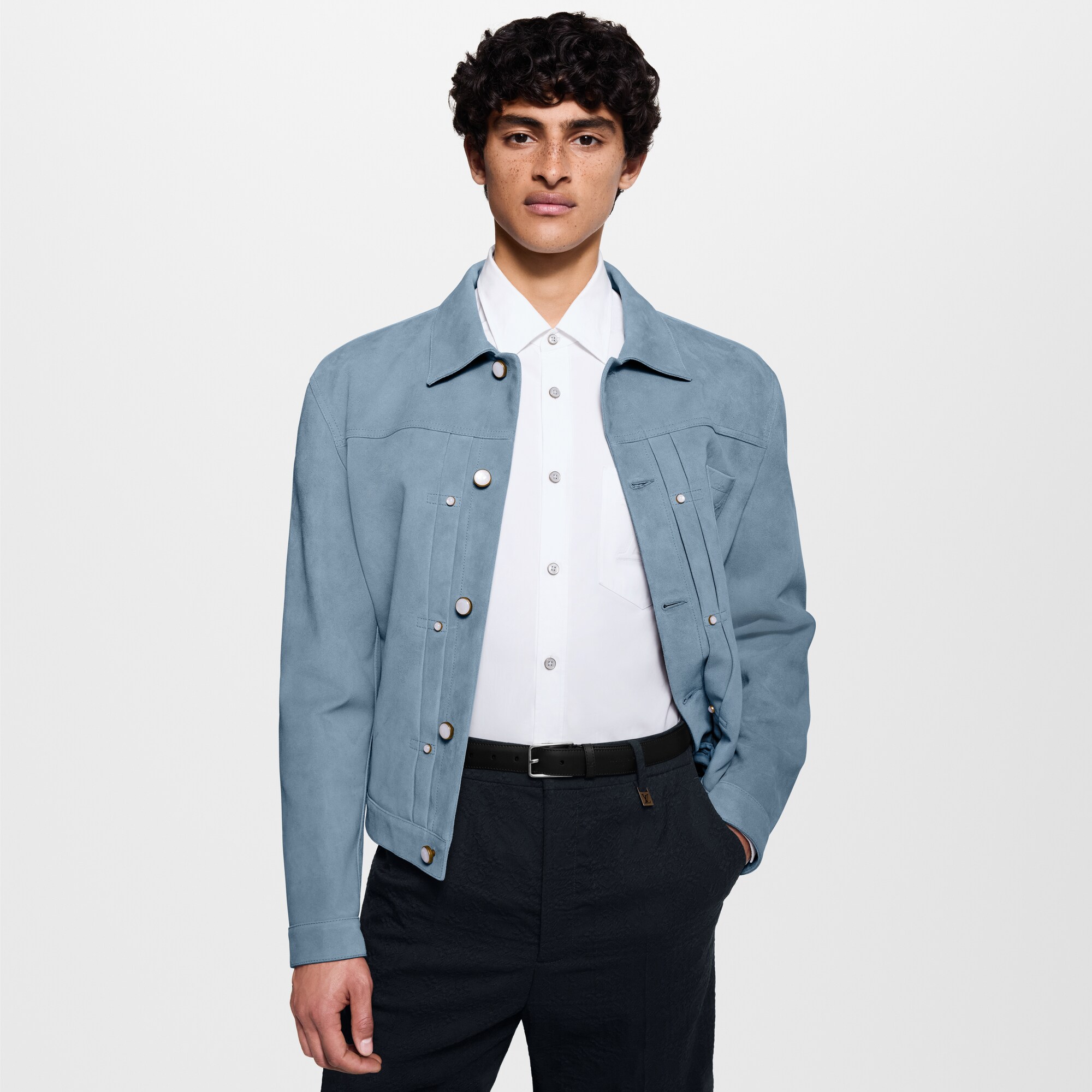 Cinturón Pont Neuf Slim de 3 cm  Hombre Accesorios Cinturones | LOUIS VUITTON (Zoom de producto)