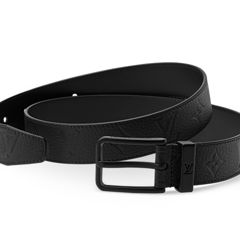 Cinturón Pont Neuf Taurillon Monogram de 3,5 cm Hombre Accesorios Cinturones | LOUIS VUITTON (Zoom de producto)