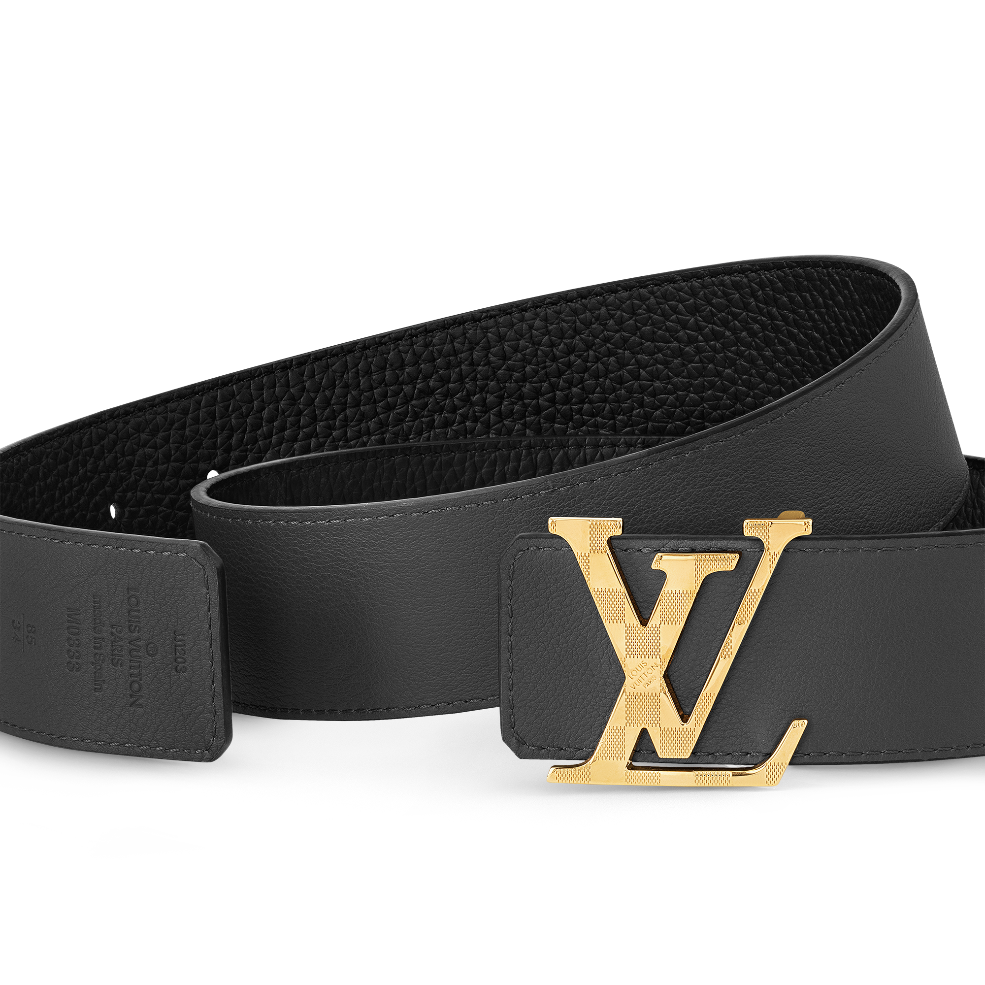 Cinturón reversible Damier LV de 4 cm Otros pieles Hombre Accesorios Cinturones | LOUIS VUITTON (Zoom de producto)