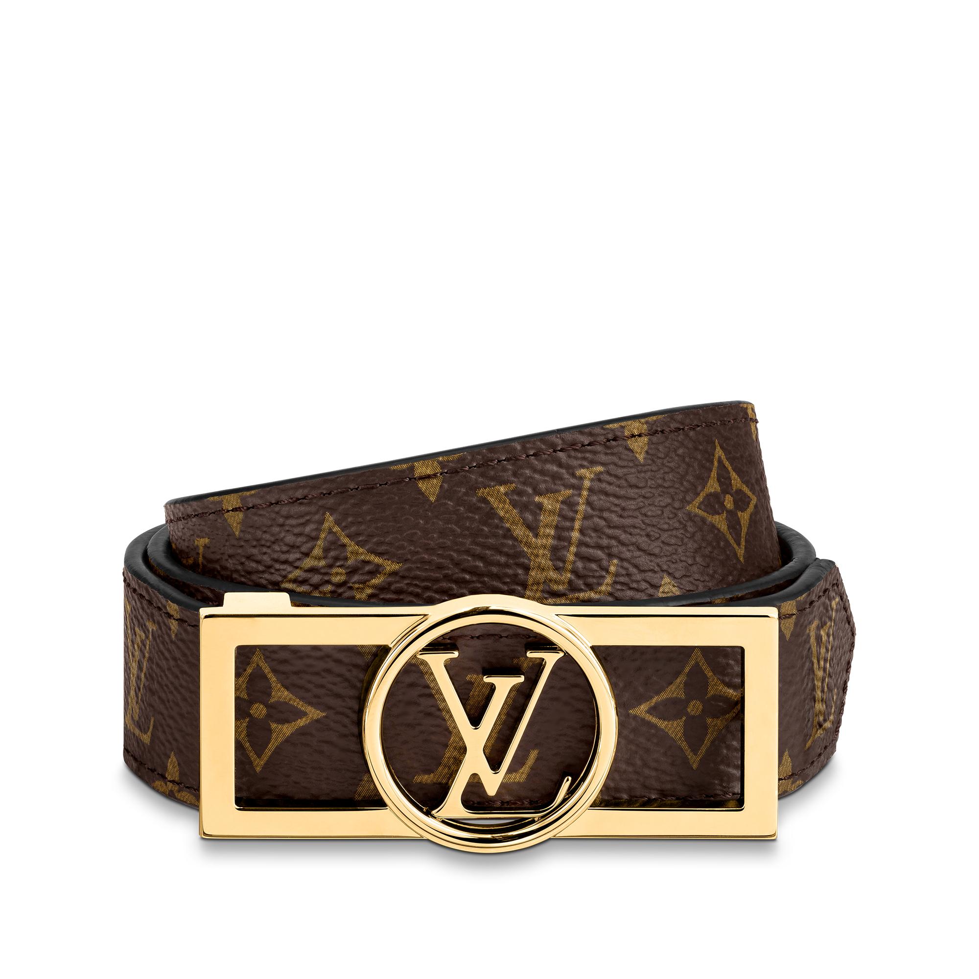 Cinturón reversible Dauphine de 2,5 cm Lona Monogram Mujer Accesorios Cinturones | LOUIS VUITTON (Zoom de producto)