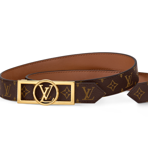 Cinturón reversible Dauphine de 2,5 cm Lona Monogram Mujer Accesorios Cinturones | LOUIS VUITTON (Zoom de producto)