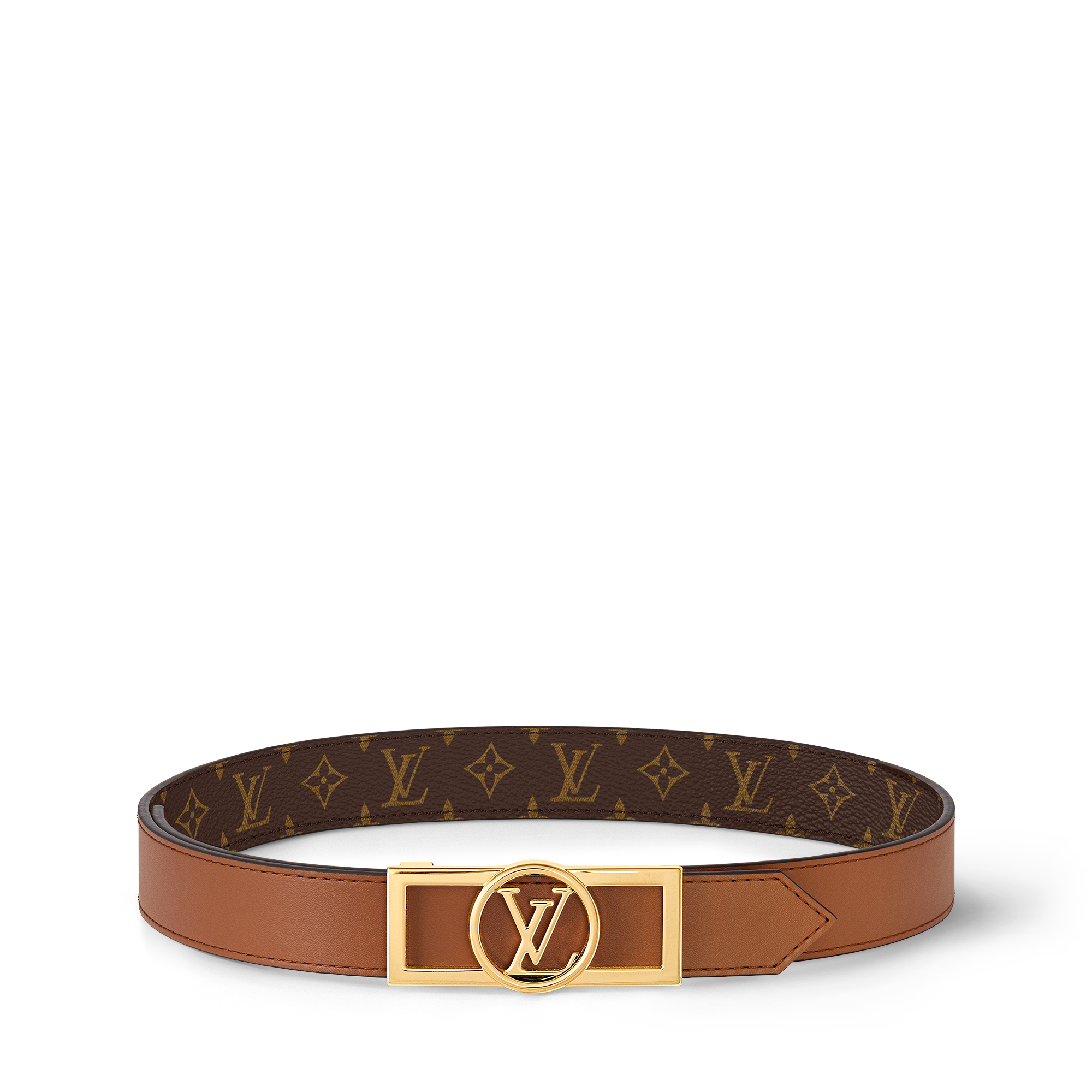 Cinturón reversible Dauphine de 2,5 cm Lona Monogram Mujer Accesorios Cinturones | LOUIS VUITTON (Zoom de producto)