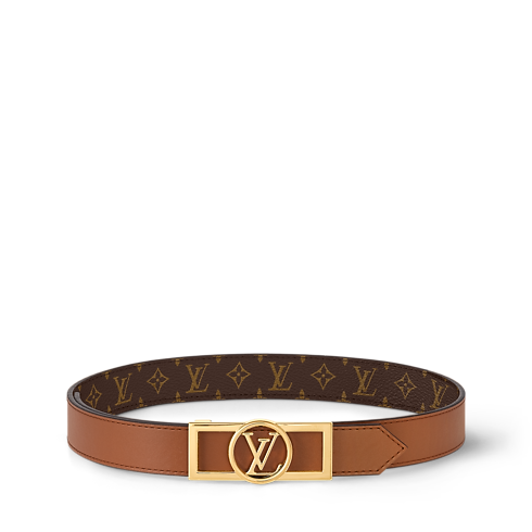 Cinturón reversible Dauphine de 2,5 cm Lona Monogram Mujer Accesorios Cinturones | LOUIS VUITTON (Zoom de producto)
