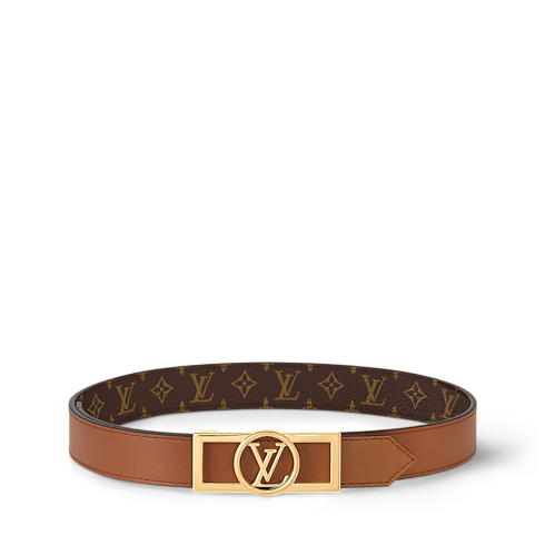 Cinturón reversible Dauphine de 2,5 cm Lona Monogram Mujer Accesorios Cinturones | LOUIS VUITTON (Zoom de producto)