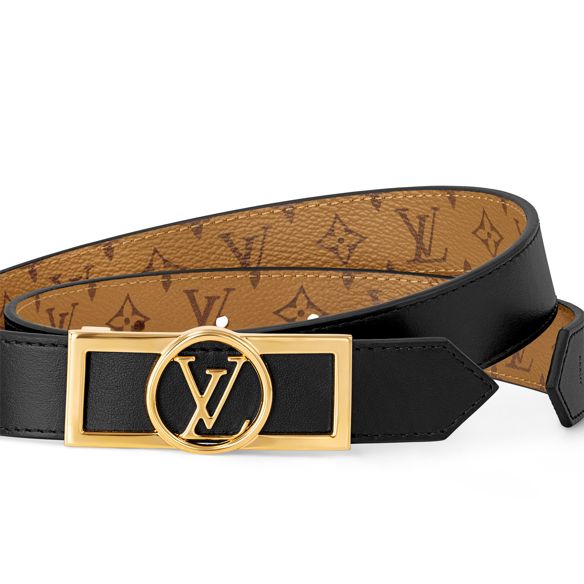 Cinturón reversible Dauphine de 2,5 cm Autres Toiles Monogram Mujer Accesorios Cinturones | LOUIS VUITTON (Zoom de producto)