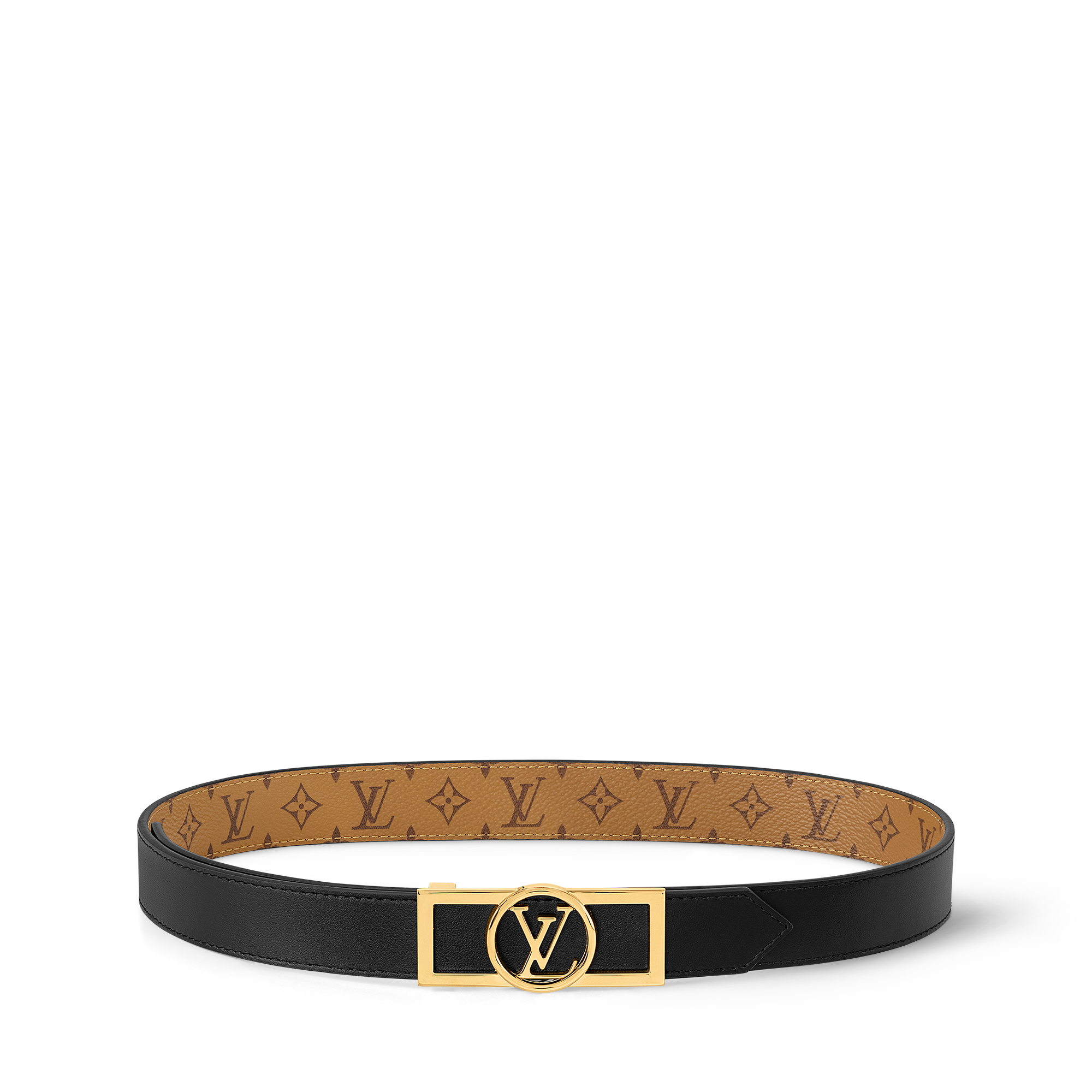 Cinturón reversible Dauphine de 2,5 cm Autres Toiles Monogram Mujer Accesorios Cinturones | LOUIS VUITTON (Zoom de producto)