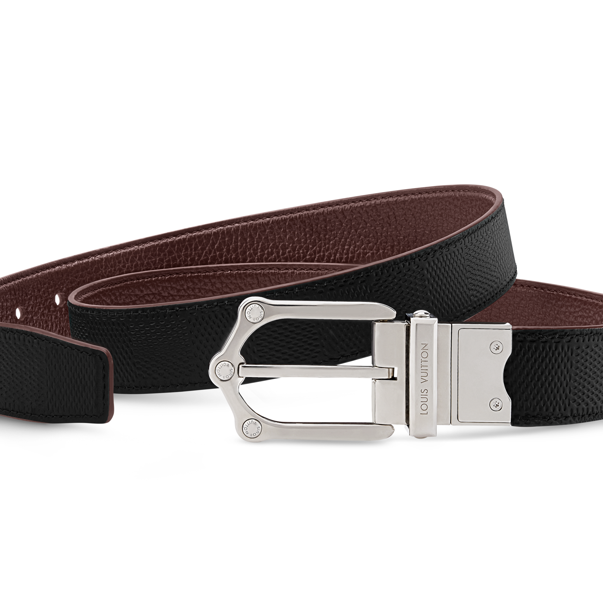 Cinturón reversible Frog de 3 cm  Hombre Accesorios Cinturones | LOUIS VUITTON (Zoom de producto)