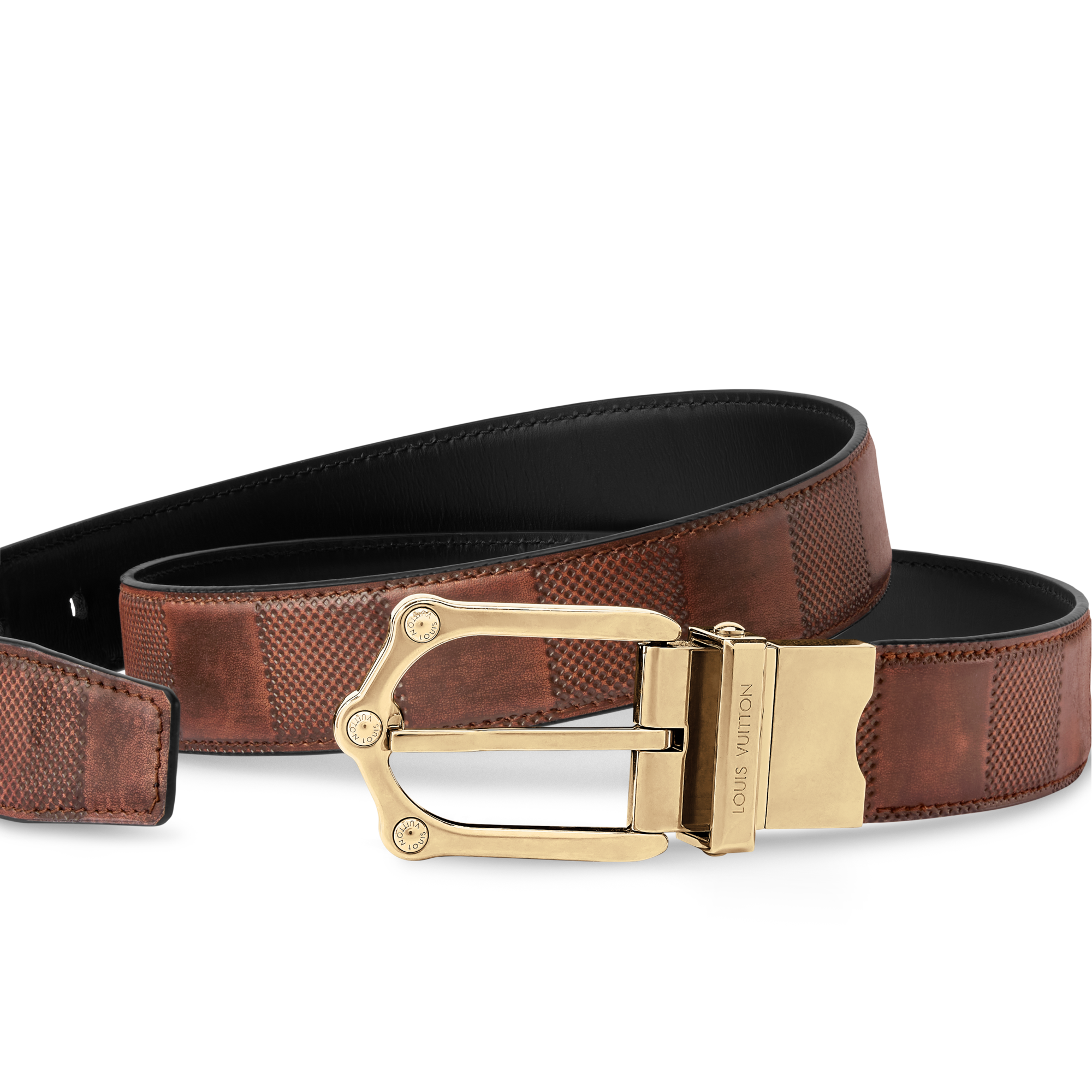Cinturón reversible Frog de 3 cm  Hombre Accesorios Cinturones | LOUIS VUITTON (Zoom de producto)