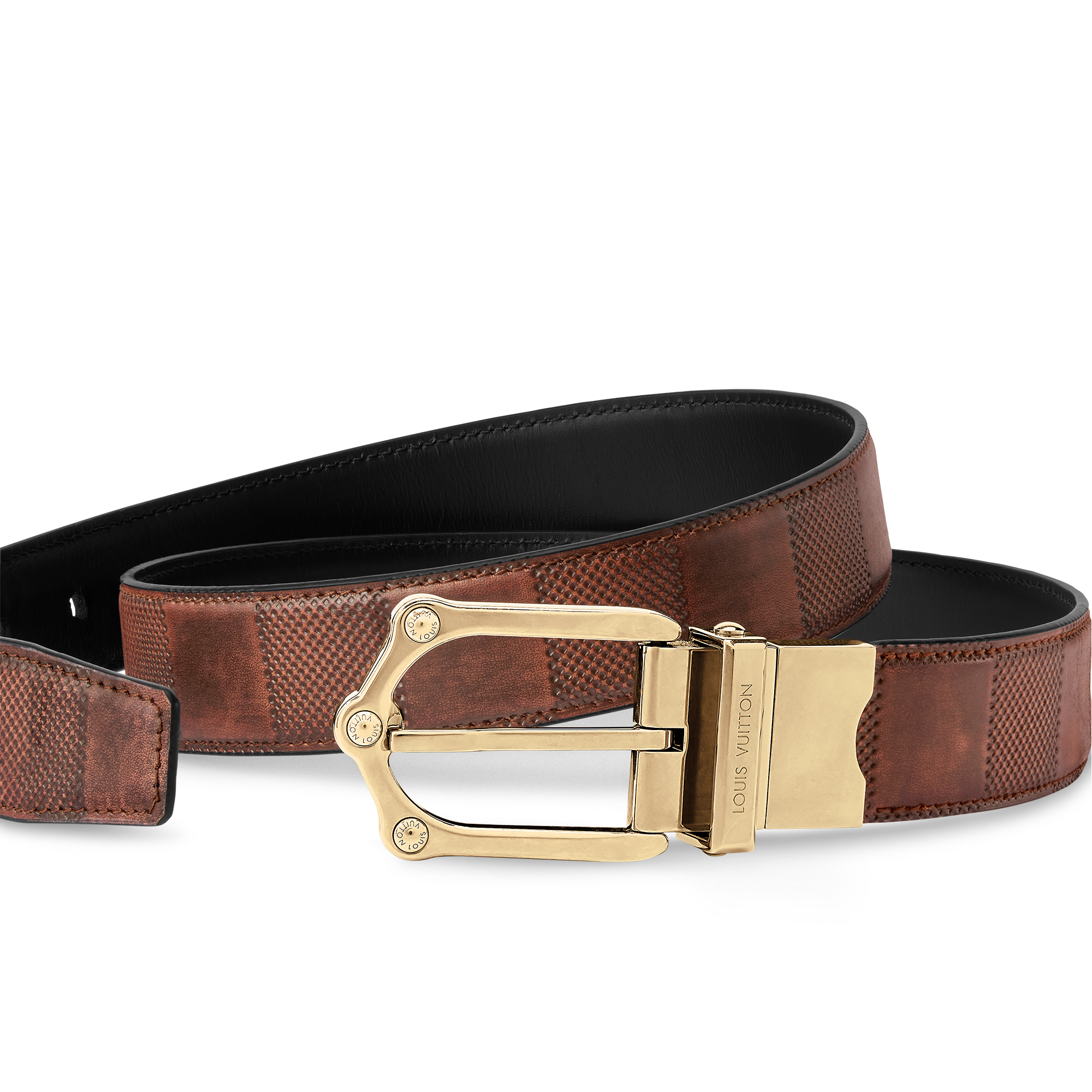 Cinturón reversible Frog de 3 cm  Hombre Accesorios Cinturones | LOUIS VUITTON (Zoom de producto)