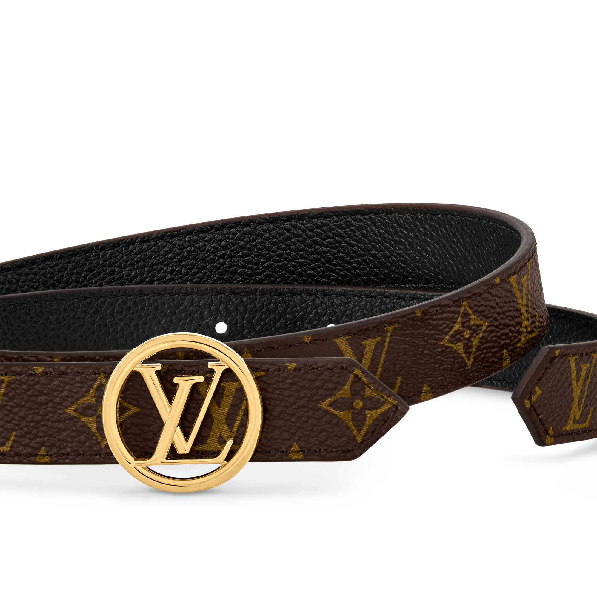 Cinturón reversible LV Circle de 2 cm Lona Monogram Mujer Accesorios Nuevo esta temporada | LOUIS VUITTON (Zoom de producto)