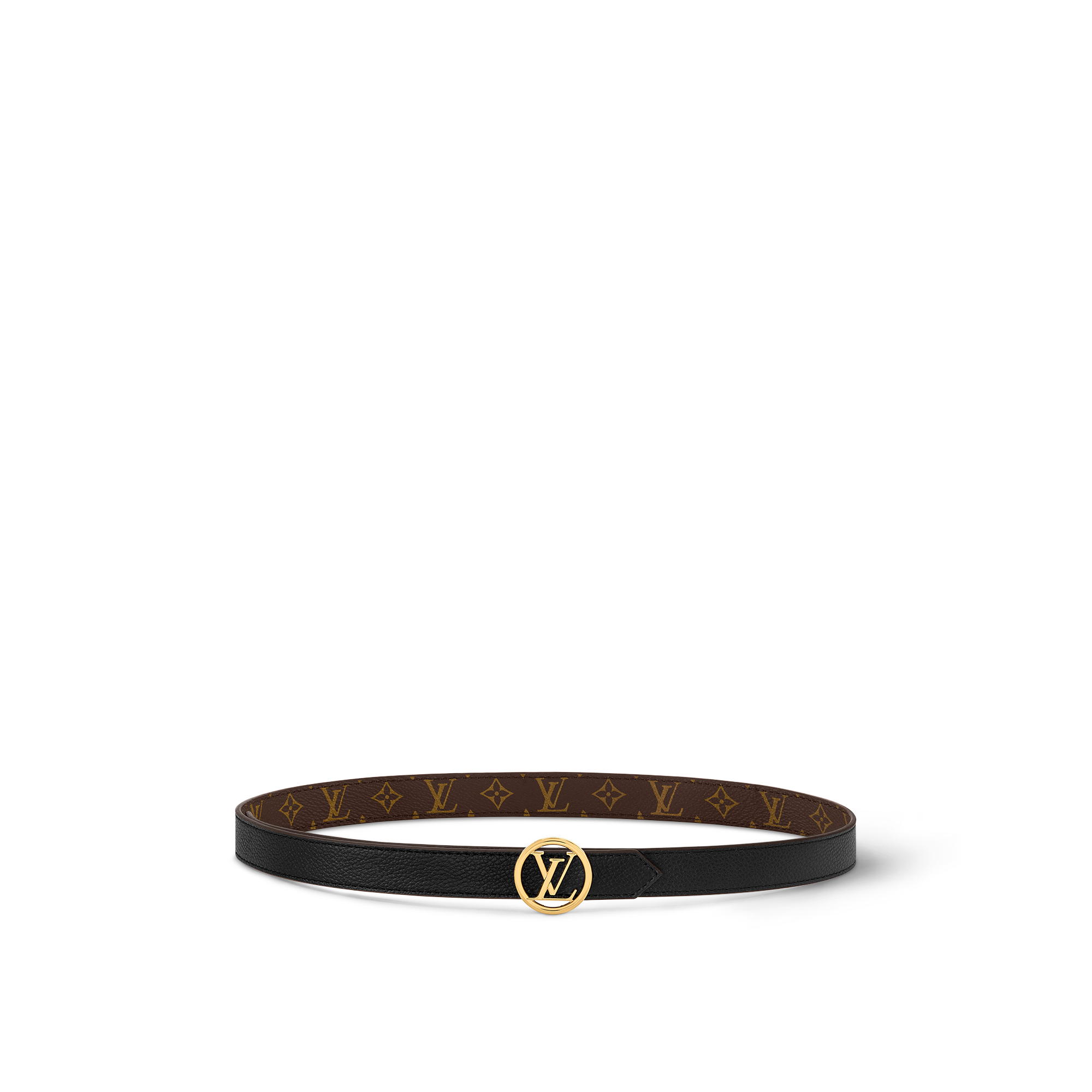 Cinturón reversible LV Circle de 2 cm Lona Monogram Mujer Accesorios Nuevo esta temporada | LOUIS VUITTON (Zoom de producto)