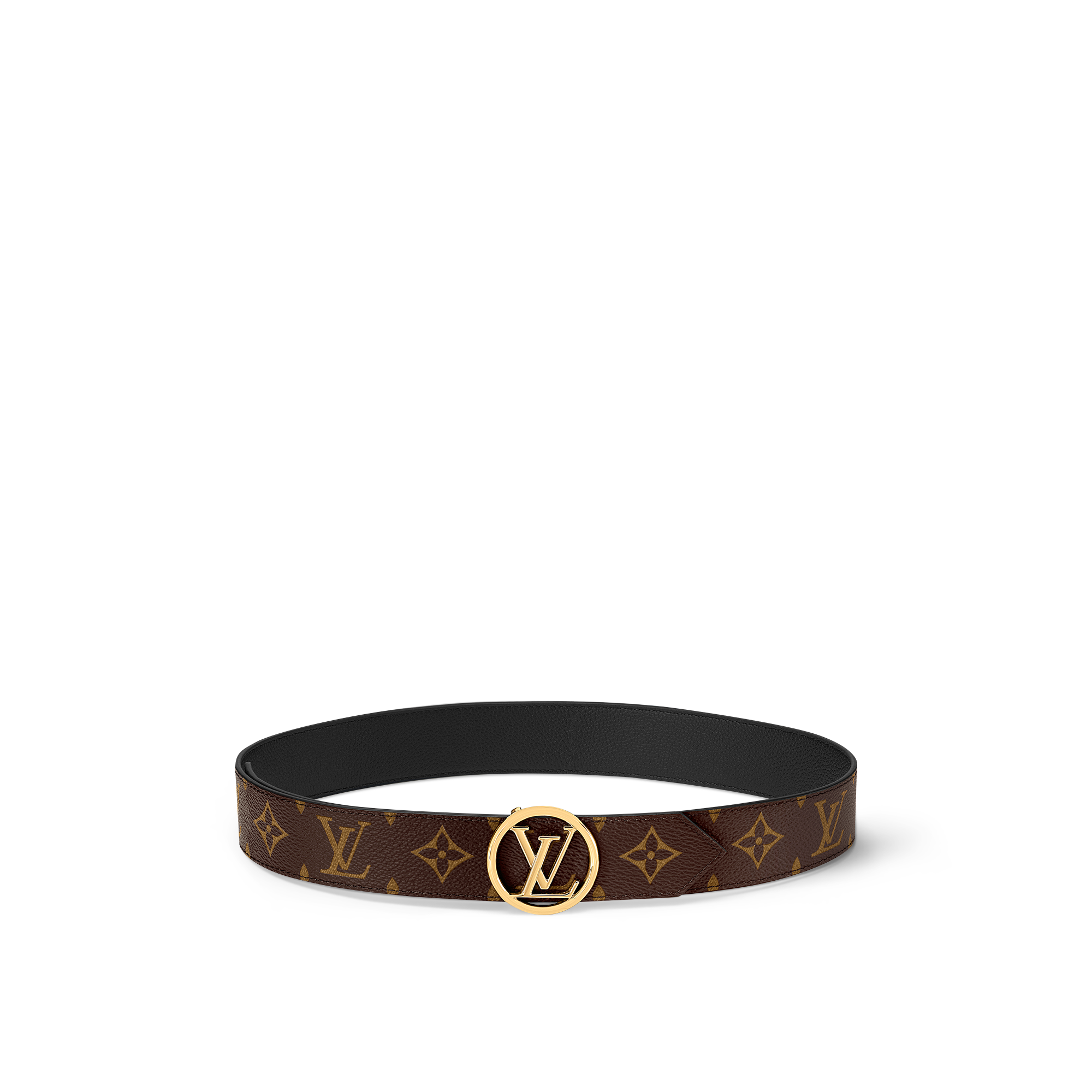 Cinturón reversible LV Circle de 3,5 cm Lona Monogram Mujer Accesorios Cinturones | LOUIS VUITTON (Zoom de producto)