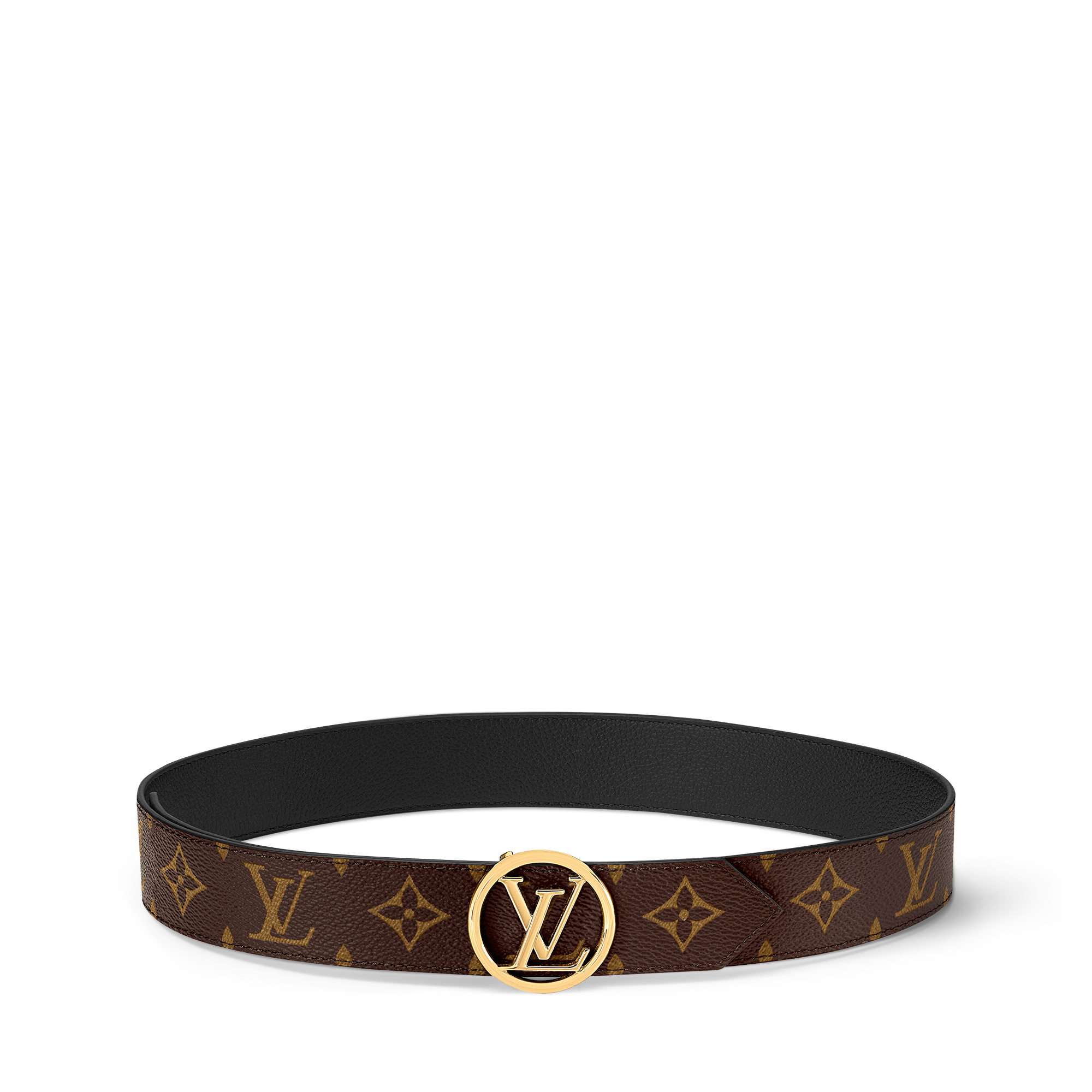 Cinturón reversible LV Circle de 3,5 cm Lona Monogram Mujer Accesorios Cinturones | LOUIS VUITTON (Zoom de producto)