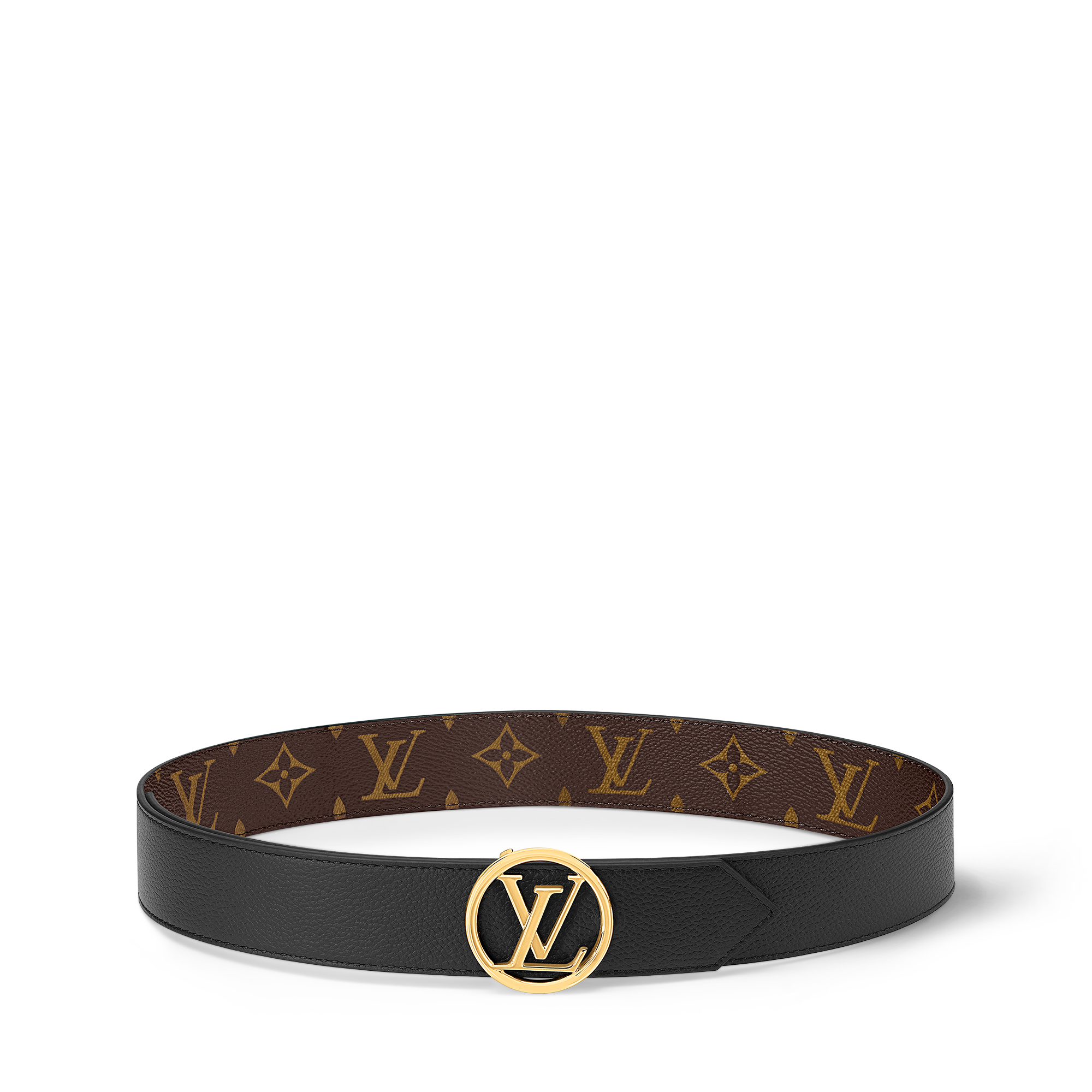 Cinturón reversible LV Circle de 3,5 cm Lona Monogram Mujer Accesorios Cinturones | LOUIS VUITTON (Zoom de producto)