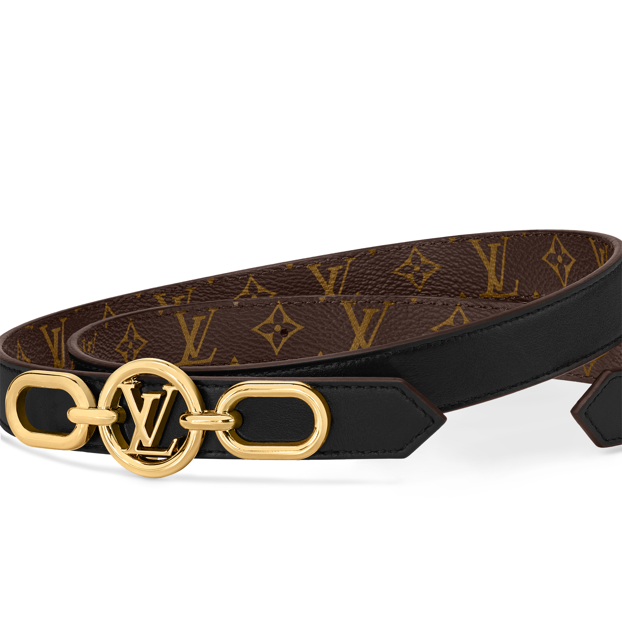 Cinturón reversible LV Circle Prime de 2 cm Lona Monogram Mujer Accesorios Cinturones | LOUIS VUITTON (Zoom de producto)