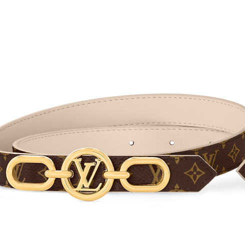 Cinturón reversible LV Circle Prime de 2 cm Lona Monogram Mujer Accesorios Cinturones | LOUIS VUITTON (Zoom de producto)