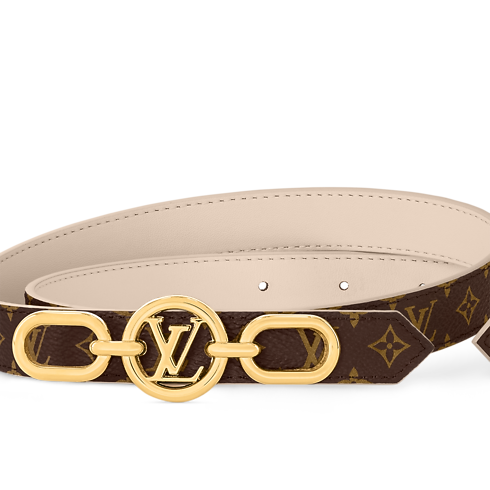 Cinturón reversible LV Circle Prime de 2 cm Lona Monogram Mujer Accesorios Cinturones | LOUIS VUITTON (Zoom de producto)