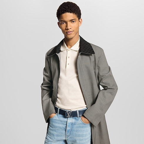 Cinturón reversible LV Damier de 4 cm Hombre Accesorios Cinturones | LOUIS VUITTON (Zoom de producto)