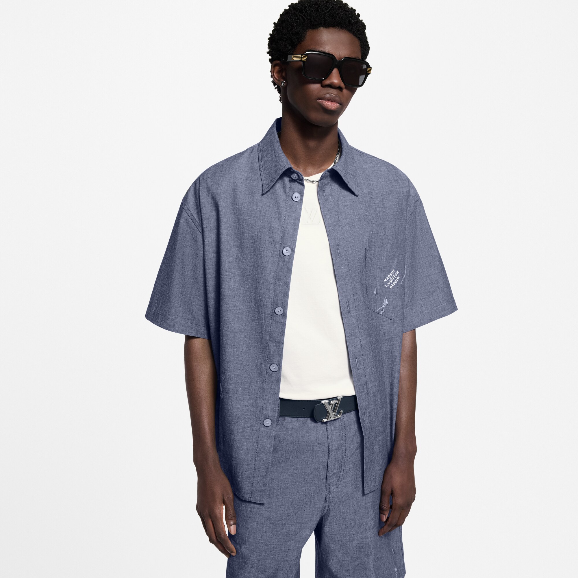 Cinturón reversible LV Dimension de 4 cm  Hombre Accesorios Cinturones | LOUIS VUITTON (Zoom de producto)