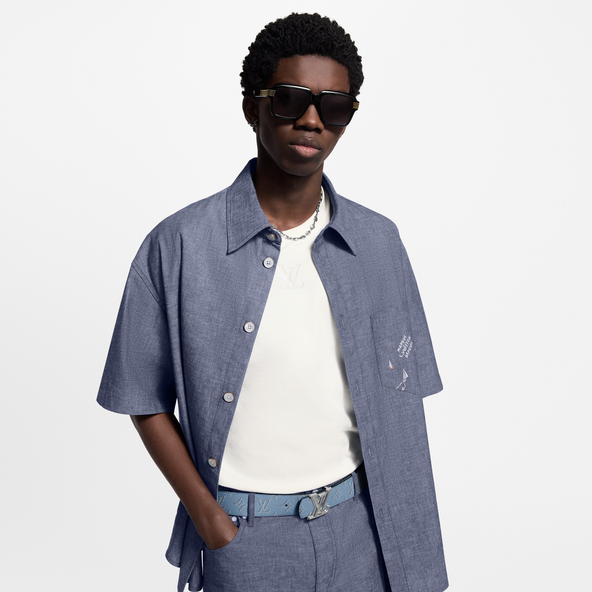 Cinturón reversible LV Dimension de 4 cm  Hombre Accesorios Cinturones | LOUIS VUITTON (Zoom de producto)