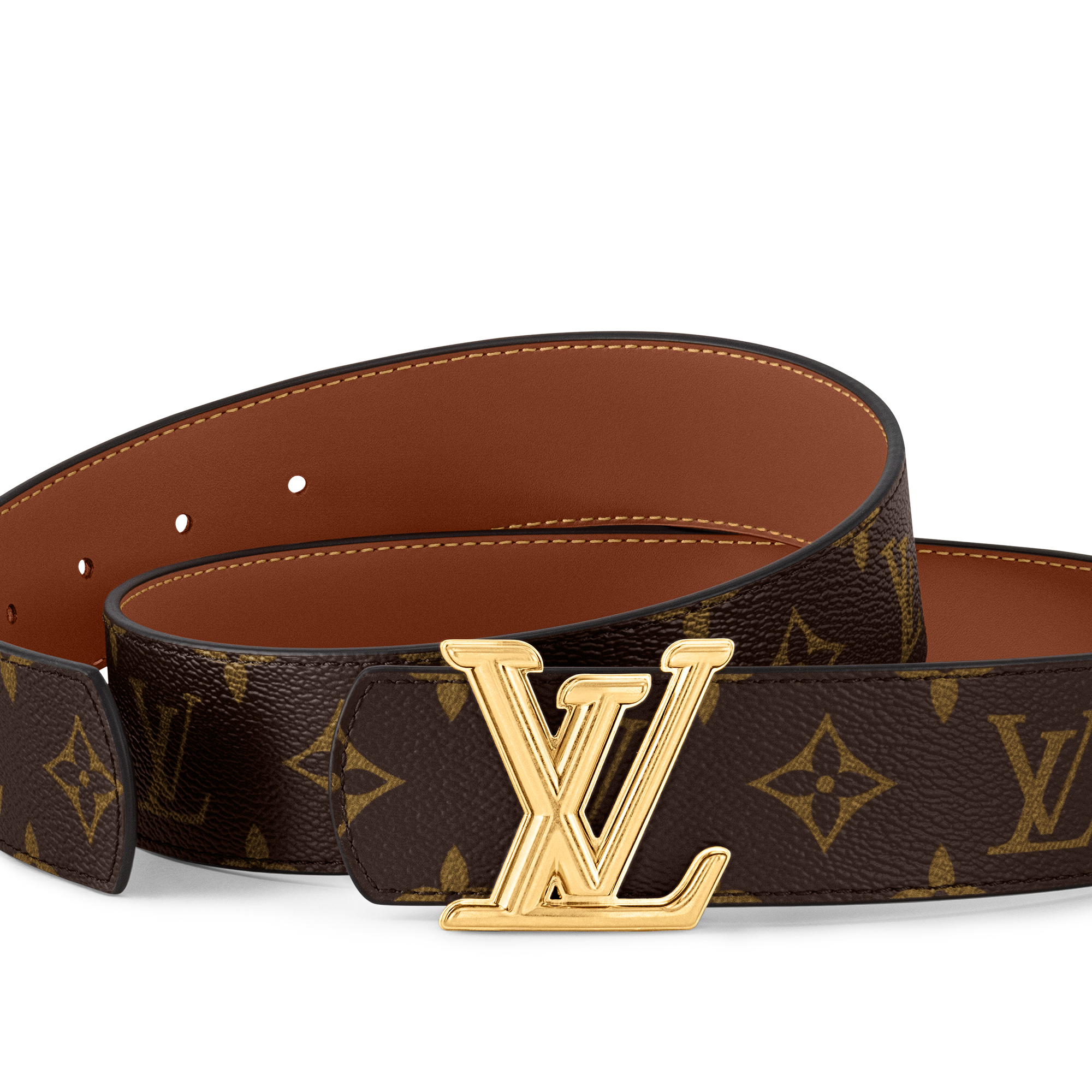 Cinturón reversible LV Dimension de 4 cm Lona Monogram Eclipse Hombre Accesorios Cinturones | LOUIS VUITTON (Zoom de producto)