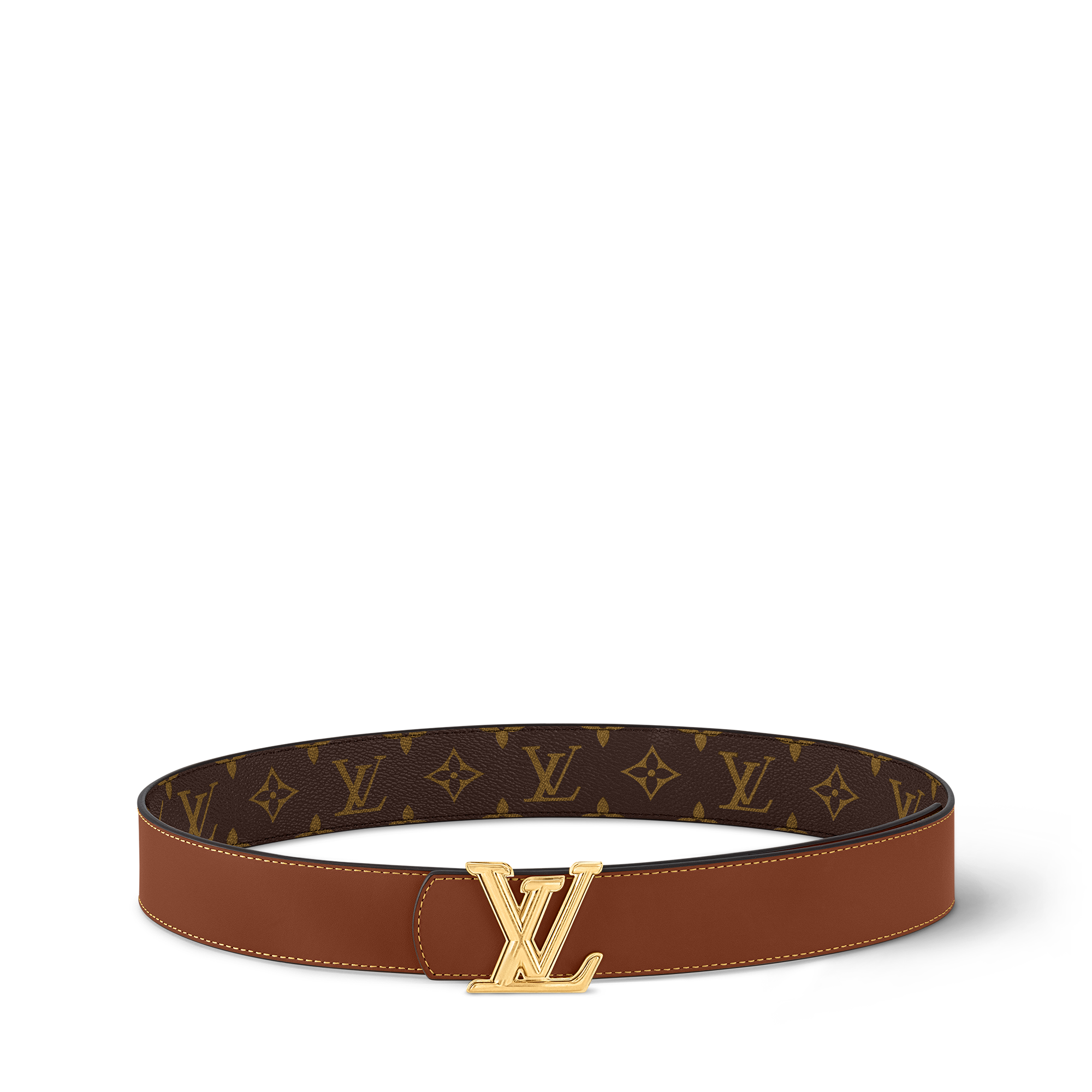 Cinturón reversible LV Dimension de 4 cm Lona Monogram Eclipse Hombre Accesorios Cinturones | LOUIS VUITTON (Zoom de producto)