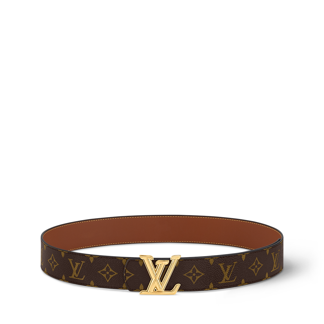 Cinturón reversible LV Dimension de 4 cm Lona Monogram Eclipse ...