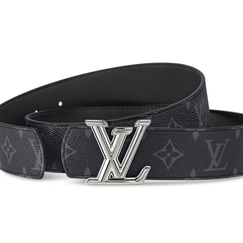 Cinturón reversible LV Dimension de 4 cm Lona Monogram Eclipse Hombre Accesorios Cinturones | LOUIS VUITTON (Zoom de producto)