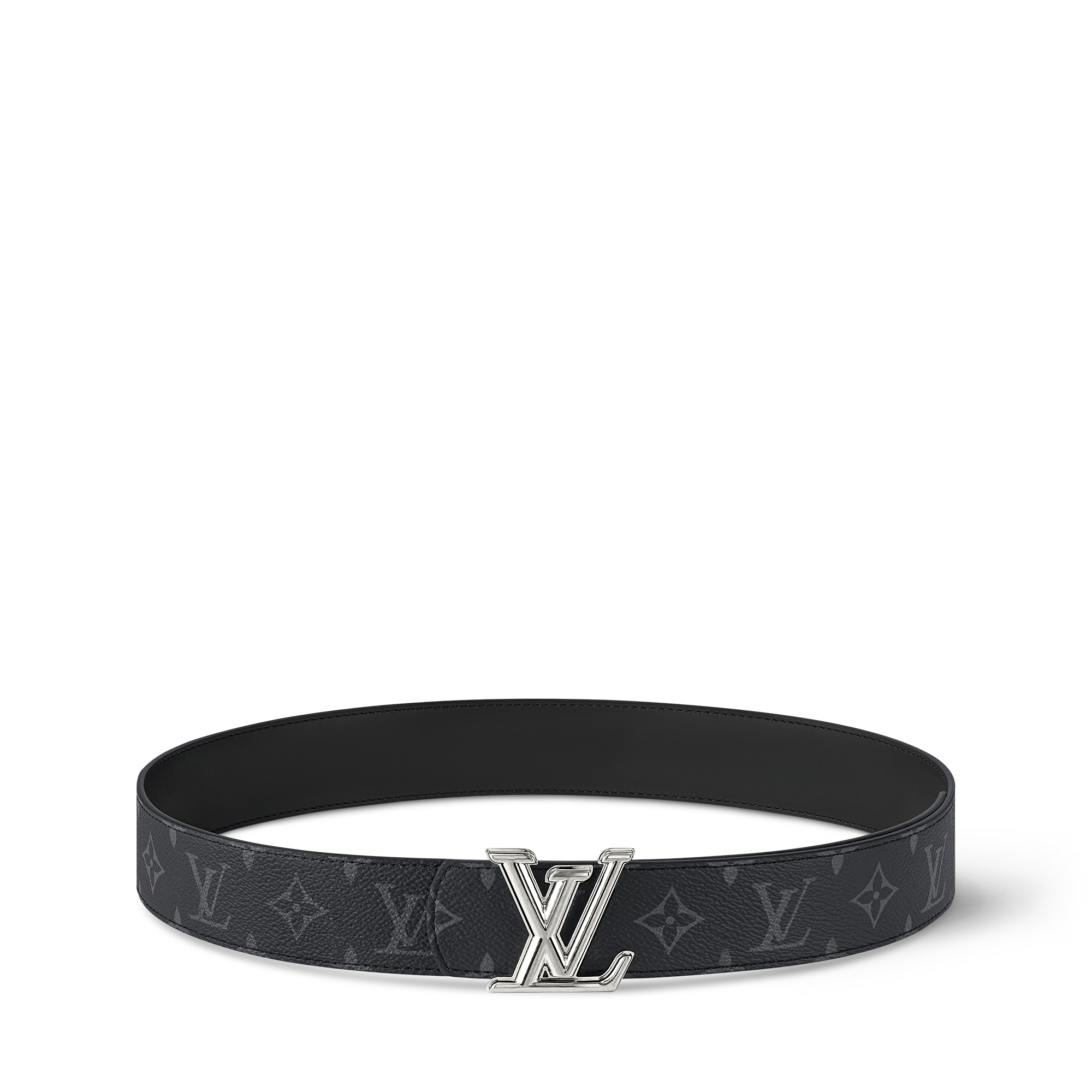Cinturón reversible LV Dimension de 4 cm Lona Monogram Eclipse Hombre Accesorios Cinturones | LOUIS VUITTON (Zoom de producto)
