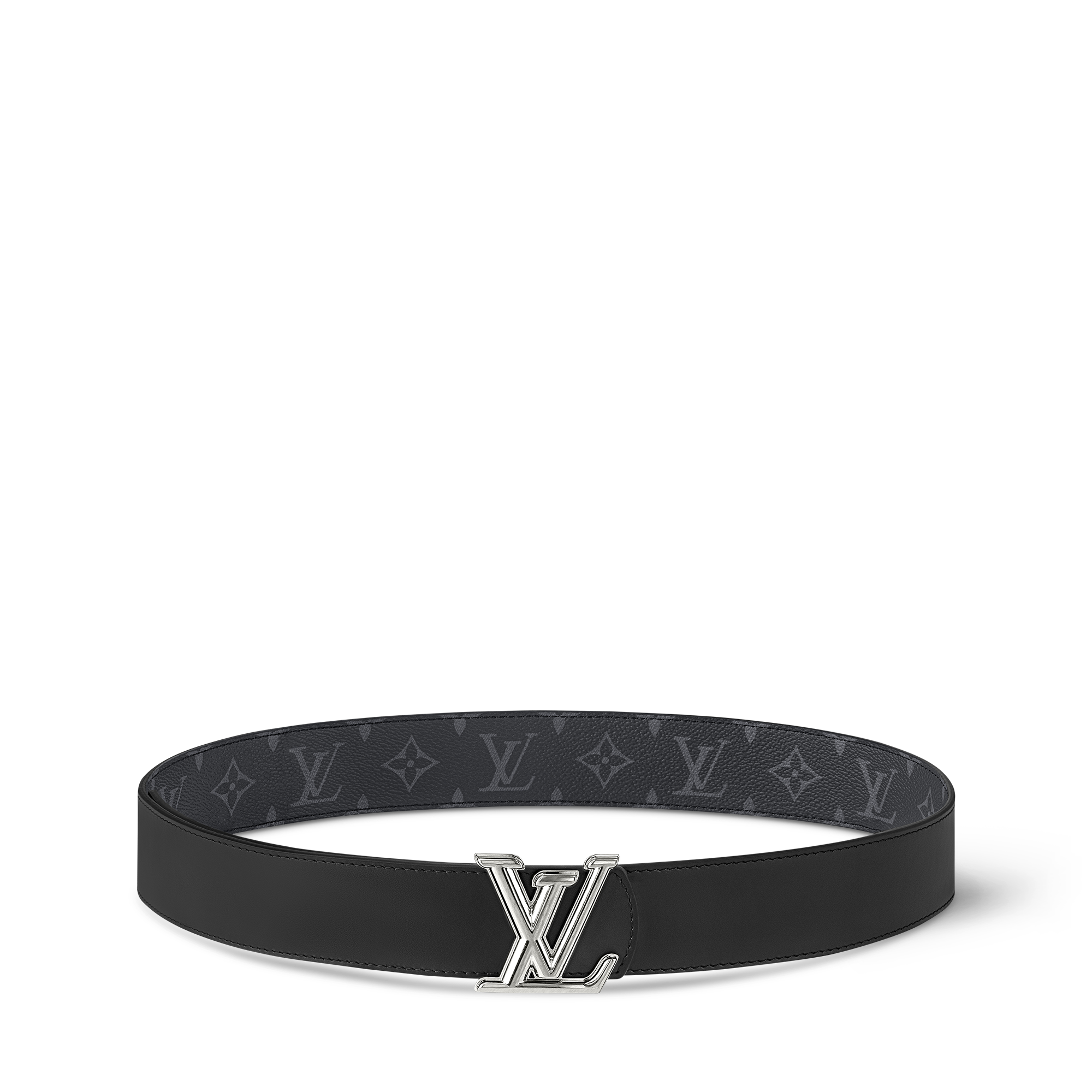 Cinturón reversible LV Dimension de 4 cm Lona Monogram Eclipse Hombre Accesorios Cinturones | LOUIS VUITTON (Zoom de producto)